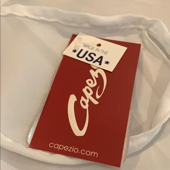 Capezio White Wrap Skirt - Picture 2 of 4